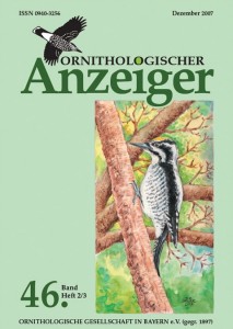 Ornithologischer Anzeiger Band 46, Heft 2/3