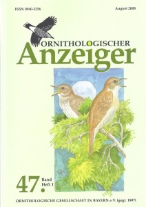 Ornithologischer Anzeiger Band 47, Heft 1